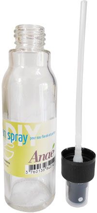 Flacon spray de 100ml pour préparer vos eaux florales ou parfums