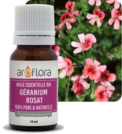 Organic Rose Geranium essential oil from Egypt
