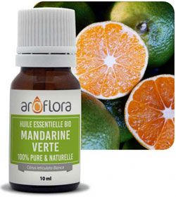 Organic green mandarin essential oil