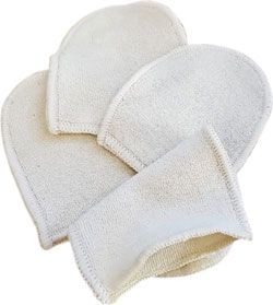 Mini gant à démaquiller, lavable et réutilisable