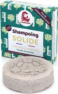 Shampooing solide pour cuir chevelu sensible Lamazuna