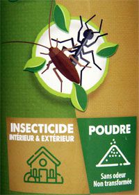 TERRE DE DIATOMEE insecticide naturel ecologique FOURMI PUNAISE CAFARD  RAMPANT 3482746880448 